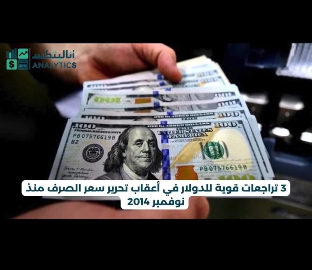 3 تراجعات قوية في سعر الدولار الامريكي