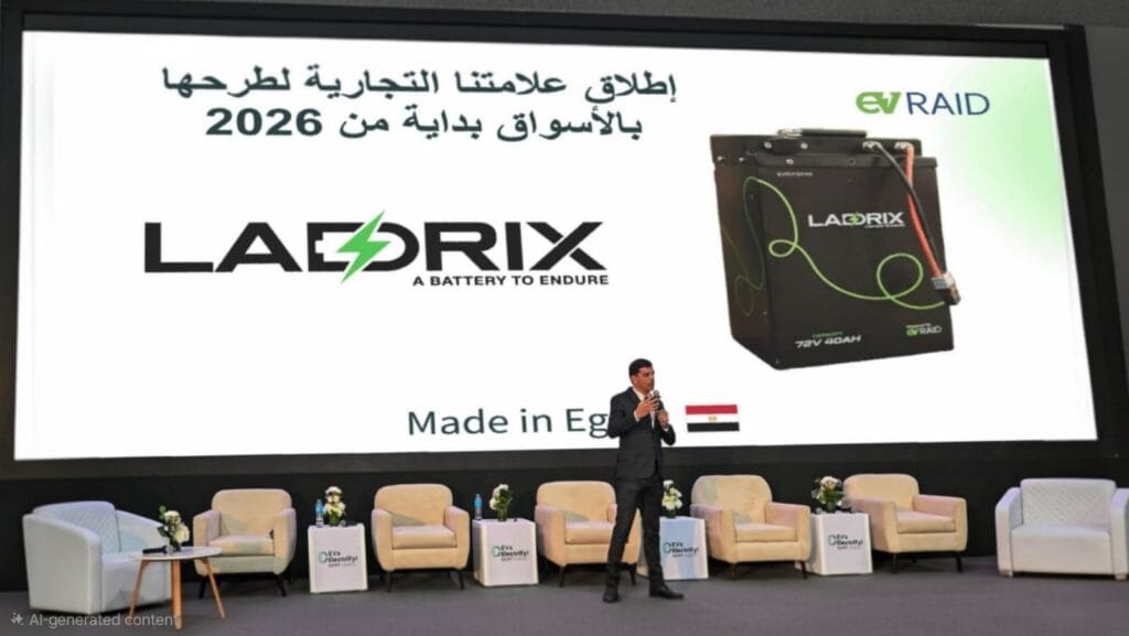 شريف دياب: EVRaid تطلق بطاريات «Ladrix» وتضع مصر على خريطة صناعة السيارات الكهربائية21 ديسمبر 2025 - 11:29 صباحًا شريف دياب: EVRaid تطلق بطاريات «Ladrix» وتضع مصر على خريطة صناعة السيارات الكهربائية