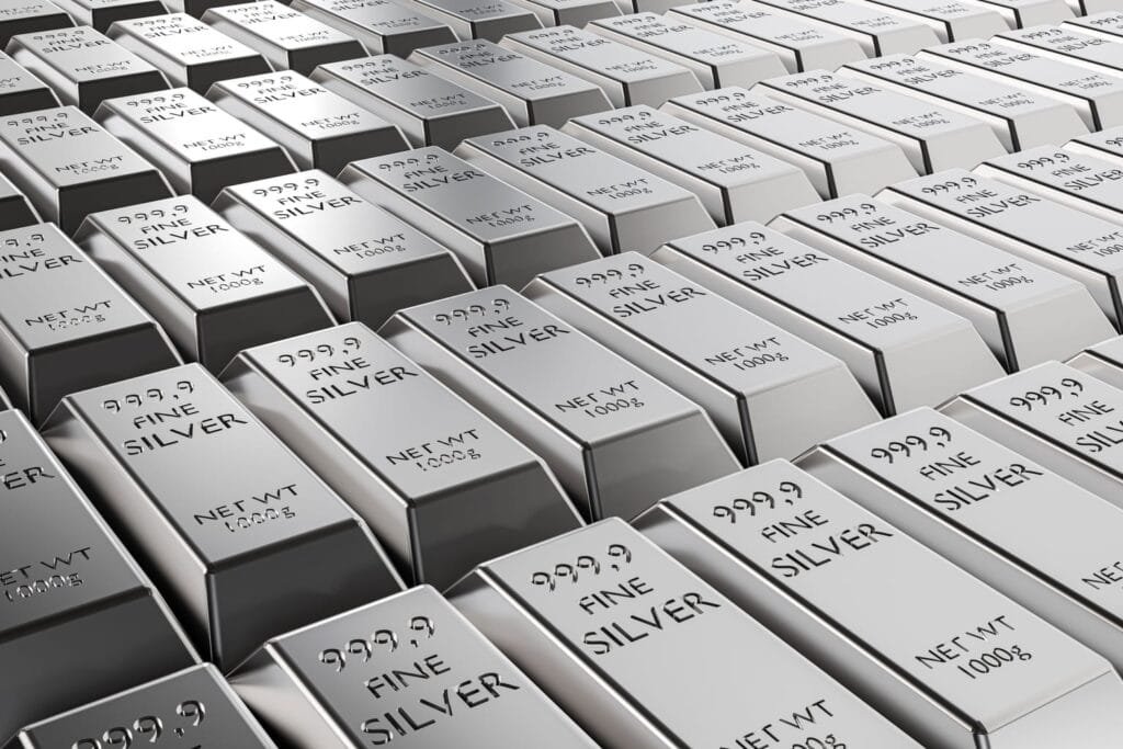 جرام الفضة يتخطى 155 جنيهًا وسعر الأوقية يصل 93.82 دولار