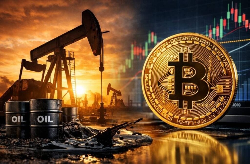 مخاوف “النفط” تضرب البيتكوين.. والعملات المشفرة تفقد 128 مليار دولار من قيمتها السوقية2 مارس 2026 - 4:29 مساءً مخاوف "النفط" تضرب البيتكوين.. والعملات المشفرة تفقد 128 مليار دولار من قيمتها السوقية