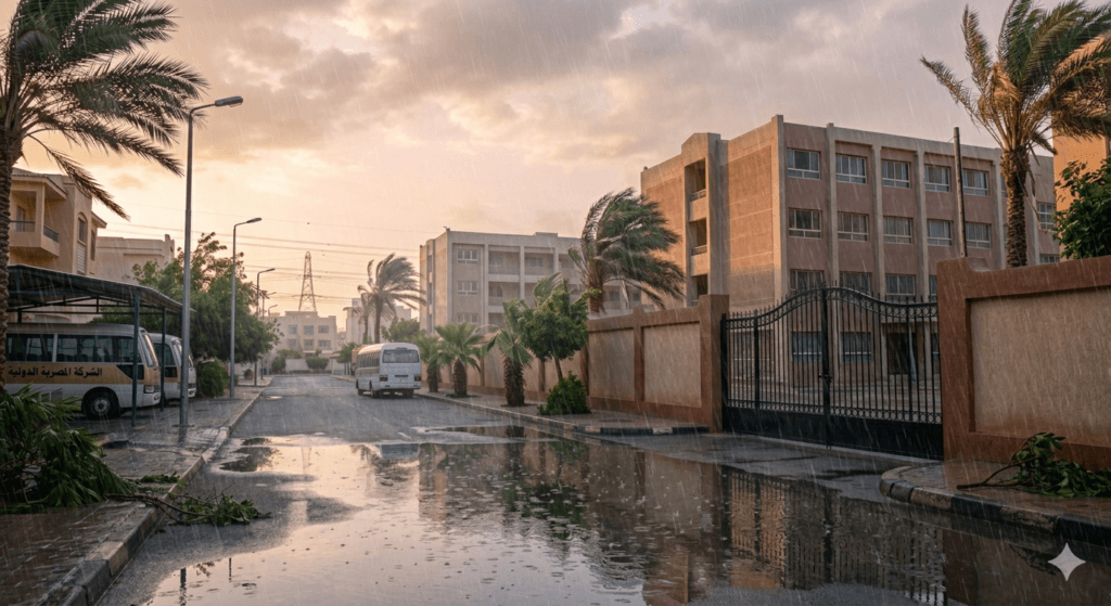 وزير التعليم يقرر تعطيل الدراسة غداً الأربعاء وبعد غد الخميس لسوء الأحوال الجوية