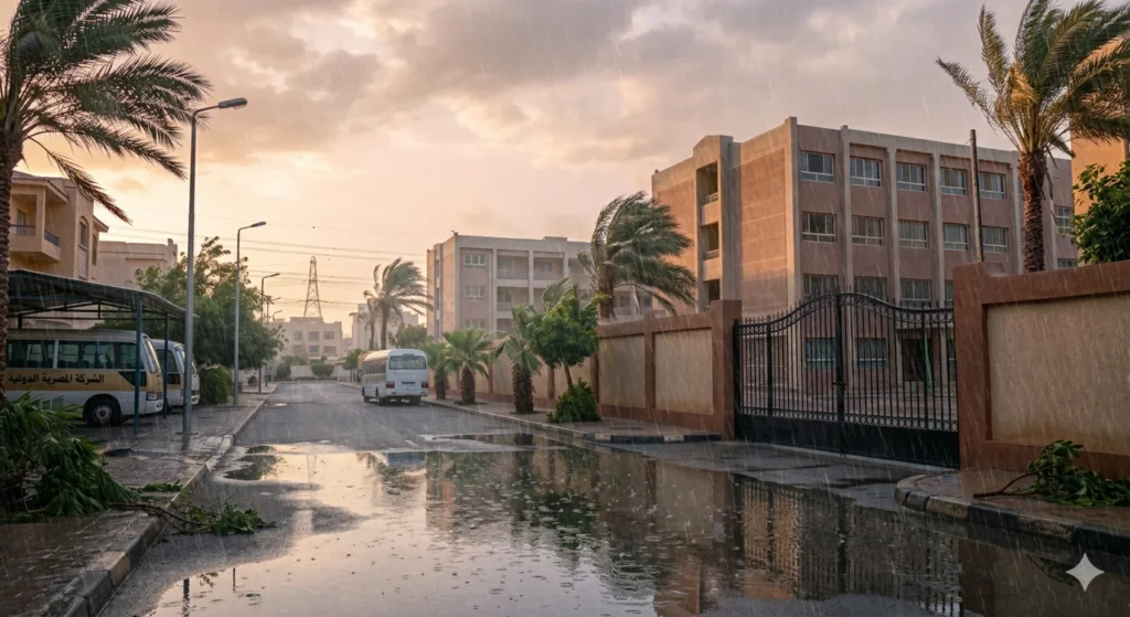 وزير التعليم يقرر تعطيل الدراسة غداً الأربعاء وبعد غد الخميس لسوء الأحوال الجوية