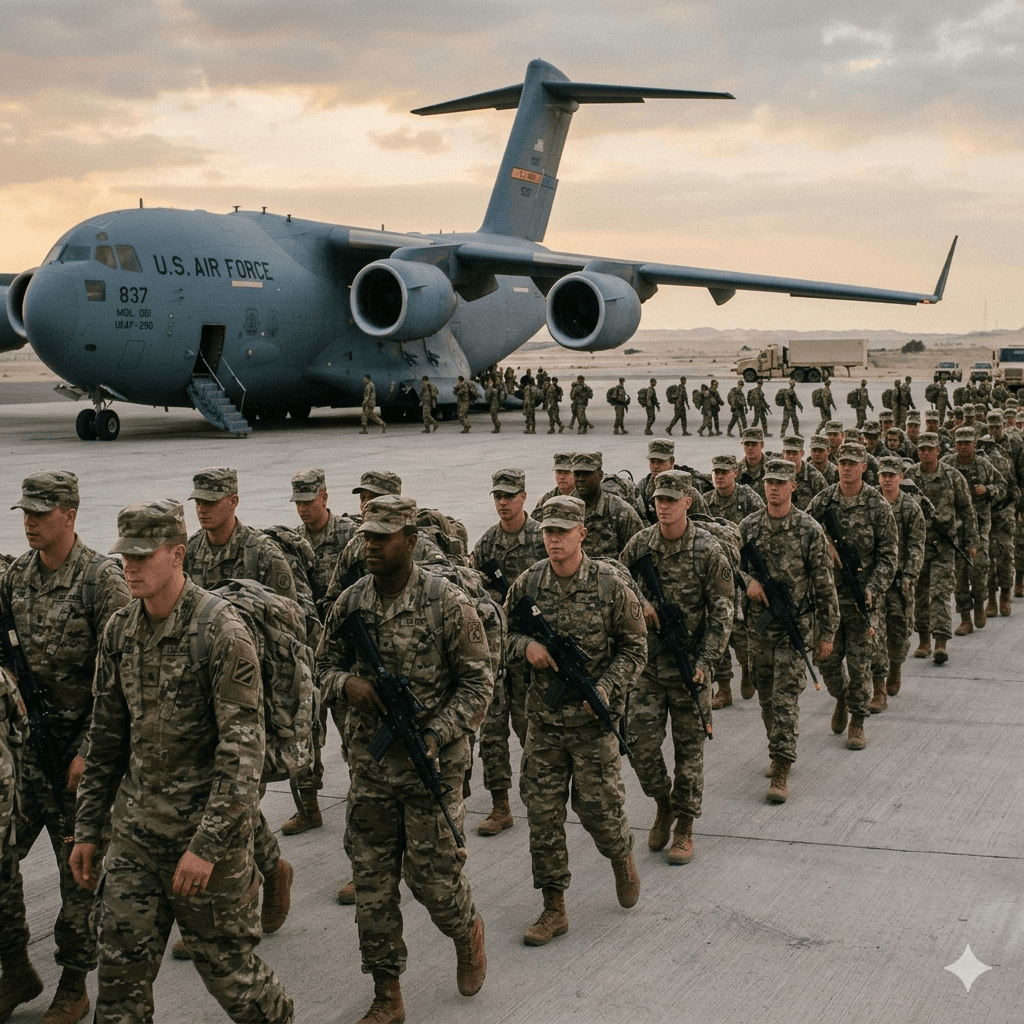 البنتاجون يخطط لإرسال 10 آلاف جندي للشرق الأوسط لتعزيز خيارات ترامب27 مارس 2026 - 3:36 مساءً البنتاجون يخطط لإرسال 10 آلاف جندي للشرق الأوسط لتعزيز خيارات ترامب