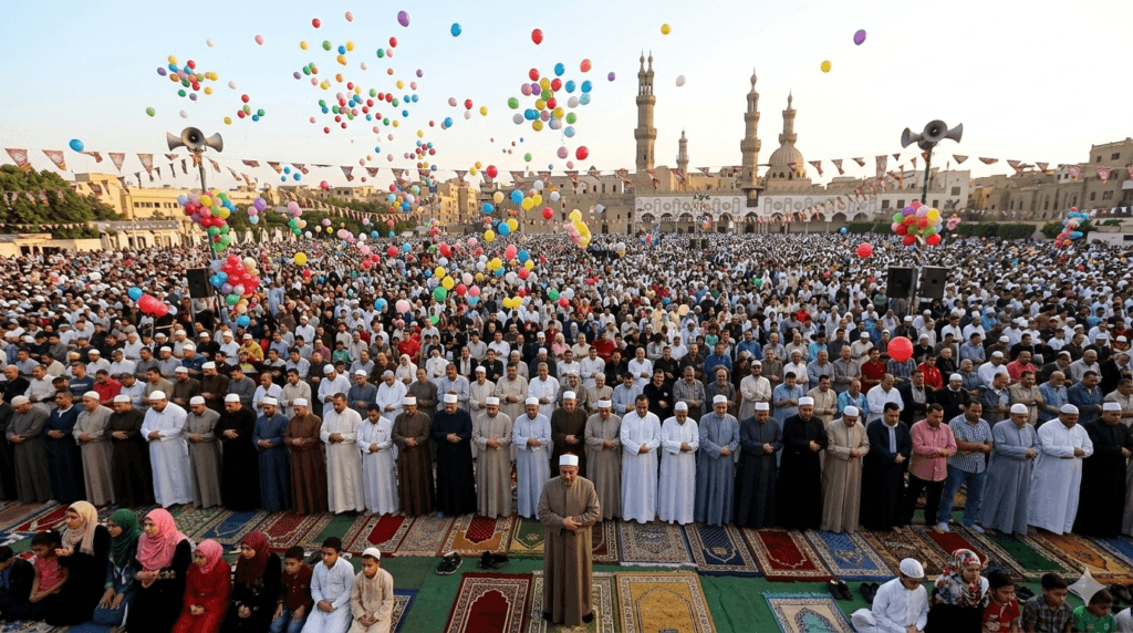 رسمياً.. 5 أيام إجازة وصلاة العيد في الـ 6:24 صباحاً بالقاهرة (جدول المحافظات)