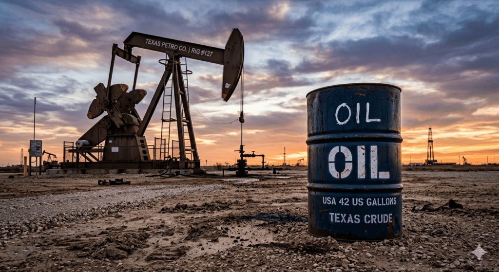 النفط الأمريكي يقفز بـ 5.5 دولار مره واحده ويتخطى الـ 105 دولار للبرميل