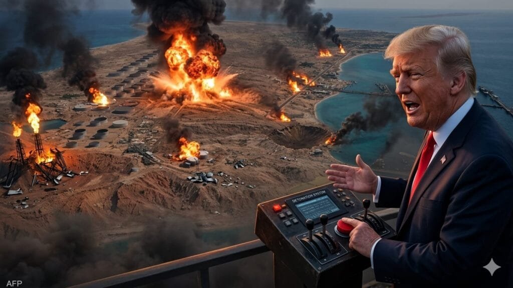 ترامب: ضرباتنا على جزيرة خرج استهدفت مواقع عسكرية فقط وقد نكررها لمجرد التسلية15 مارس 2026 - 1:27 مساءً ترامب: ضرباتنا على جزيرة خرج استهدفت مواقع عسكرية فقط وقد نكررها "مجرد للتسلية"