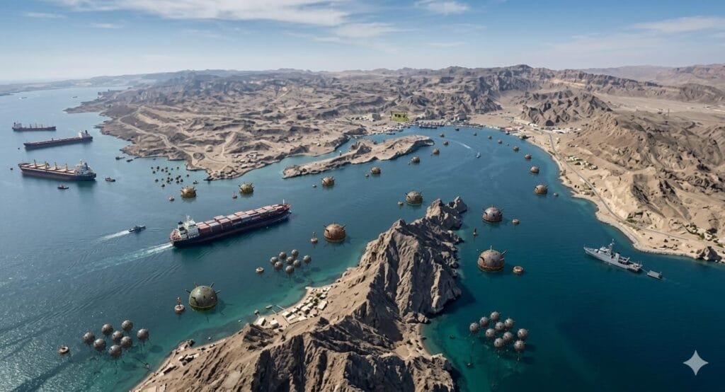 إيران تهدد بزرع الألغام في مضيق هرمز إذا استهدفت سواحلها