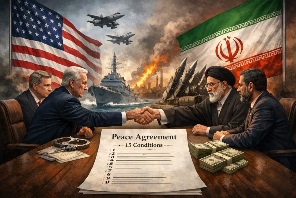 مقترح أميركي من 15 بنداً لوقف الحرب مع إيران مقابل رفع العقوبات