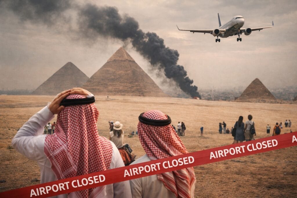 انخفاض السياحة الخليجية إلى مصر وسط إغلاق بعض المطارات