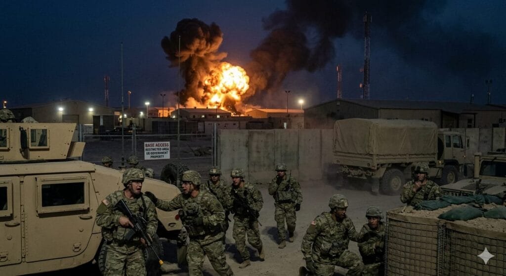 إيران تُلحق أضرارًا كبيرة بالقواعد الأمريكية في الشرق الأوسط26 مارس 2026 - 11:22 صباحًا إيران تُلحق أضرارًا كبيرة بالقواعد الأمريكية في الشرق الأوسط