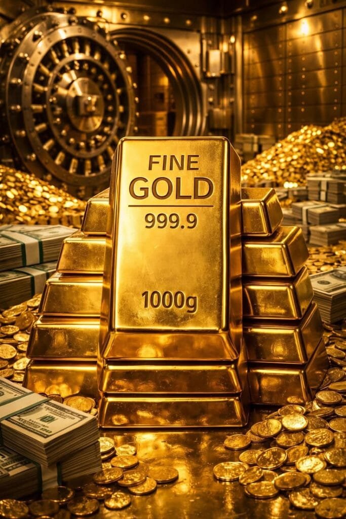 الذهب يسجل نحو 4590 دولاراً للأونصة بعد تراجع بنسبة 2.4% خلال جلستين