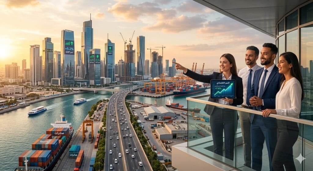 نمو الاقتصاد المصري يرتفع إلى 5.3% مقارنة بـ4.3% العام الماضي