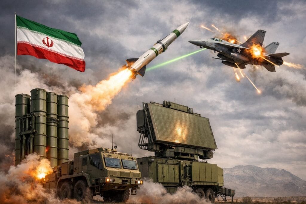 إيران تعلن استخدام نظام دفاع جوي جديد ضد مقاتلة أمريكية