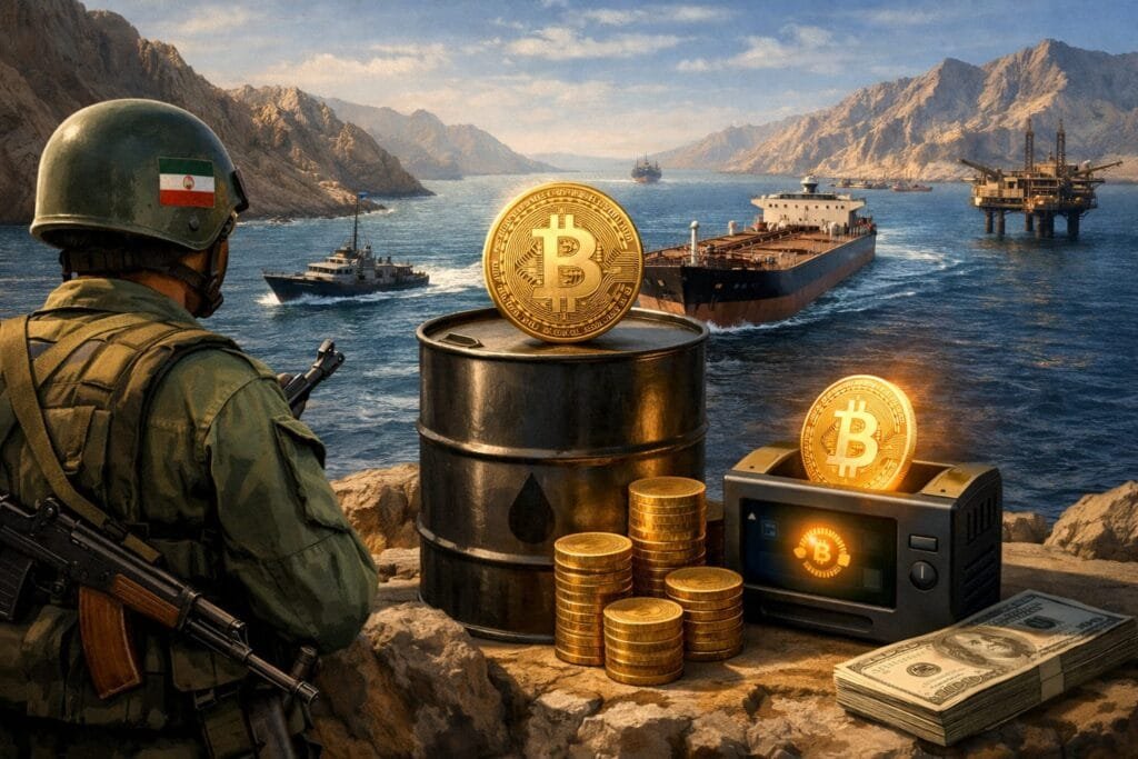 إيران تفرض دولاراً على كل برميل نفط يعبر هرمز خلال الهدنة.. والدفع ببتكوين