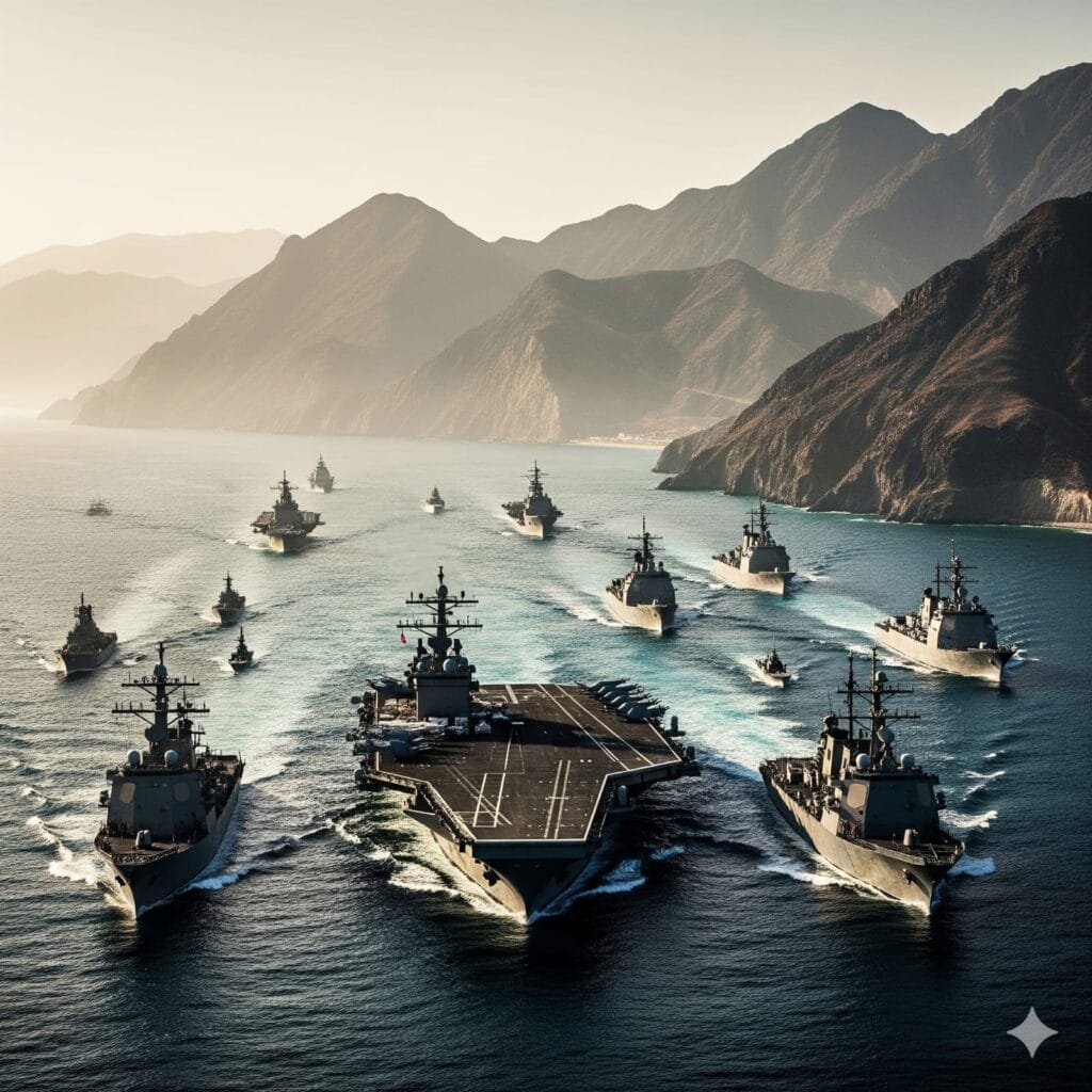 مسؤول أمريكي: سفن تابعة للبحرية الأمريكية تعبر مضيق هرمز اليوم