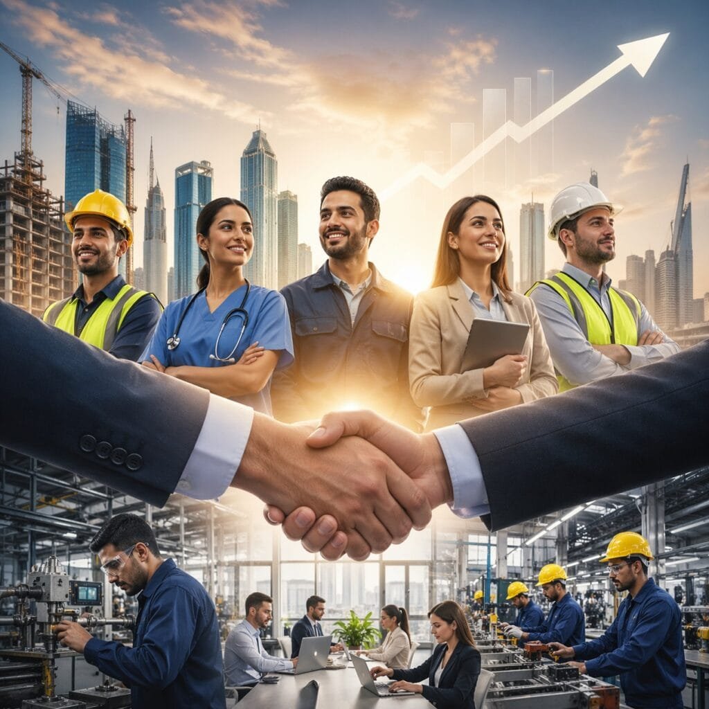 الحكومة تستهدف 1.5 مليون فرصة عمل بحلول 2030 ضمن خطة تطوير سوق العمل