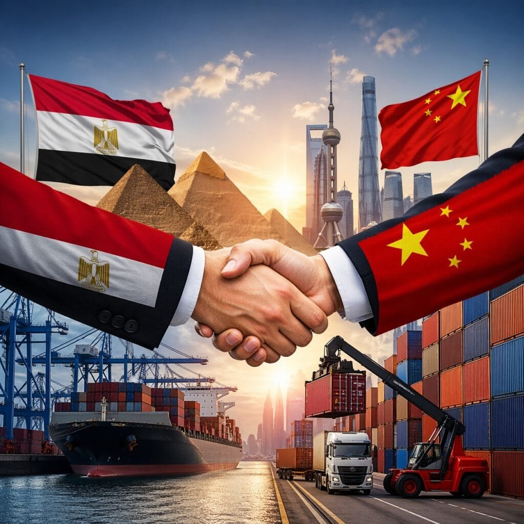 الصين تبدأ تطبيق “المعاملة الجمركية الصفرية” على الصادرات المصرية اعتبارًا من أول مايو