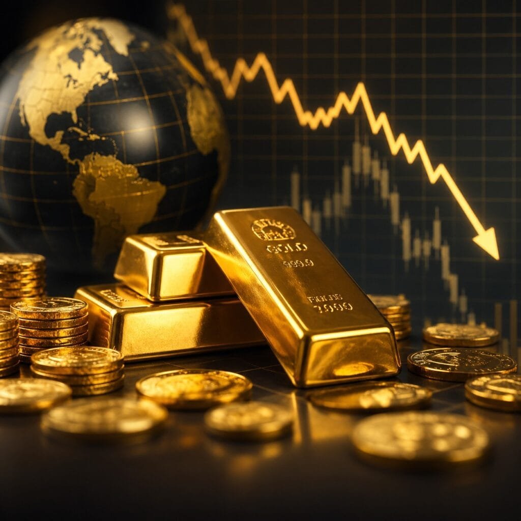 «مرصد الذهب»: الأوقية تهبط عالميًا 2.5% وتُنهي سلسلة مكاسب شهرية