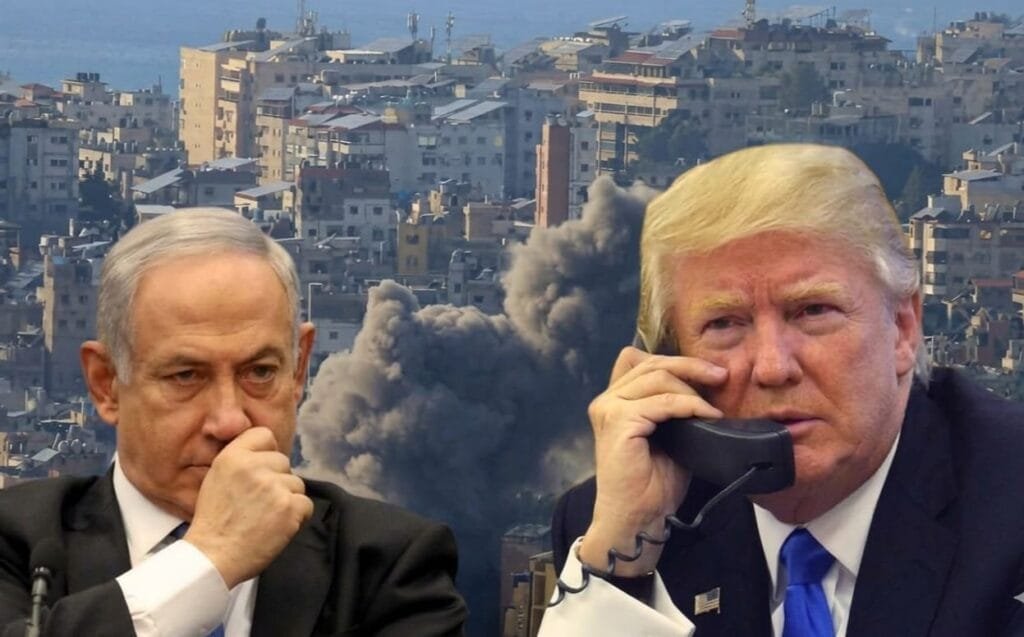ترامب يطالب نتنياهو بوقف تدمير المباني في لبنان وتقليل حدة العمليات العسكرية