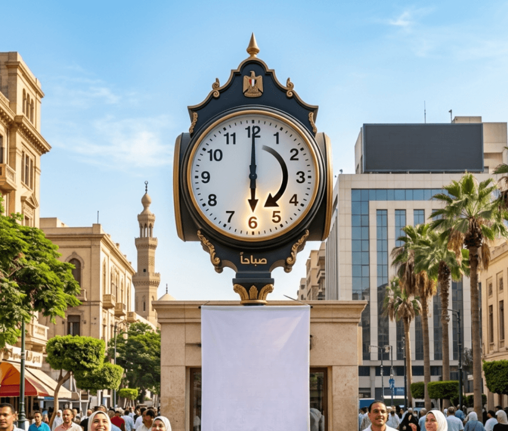 تقديم الساعة 60 دقيقة.. الموعد الرسمي لبدء العمل بالتوقيت الصيفي1 أبريل 2026 - 1:17 صباحًا تقديم الساعة 60 دقيقة.. الموعد الرسمي لبدء العمل بالتوقيت الصيفي