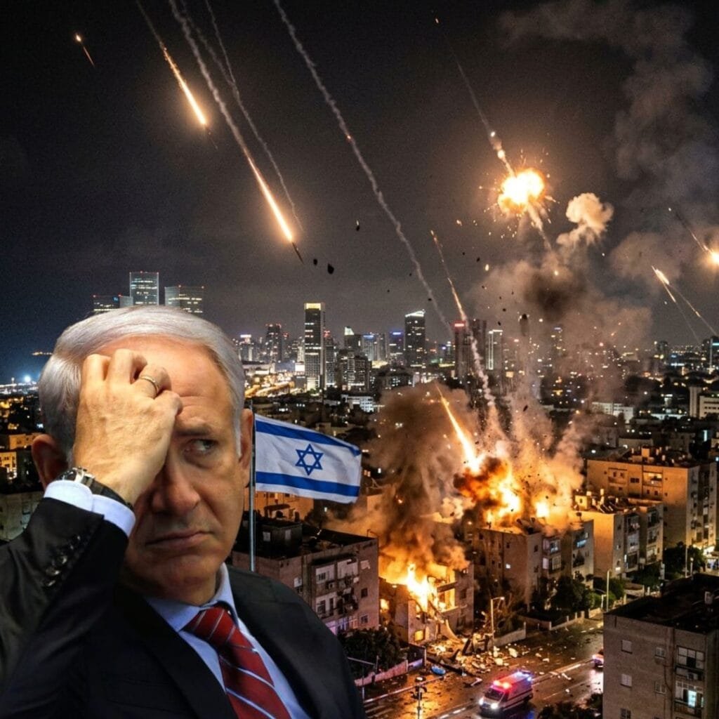 صـ. ـواريخ إيرانية تضرب تـ.ـل أبـ.يب.. دوي انـ ـفجارات وسقوط شظايا في "بني براك"