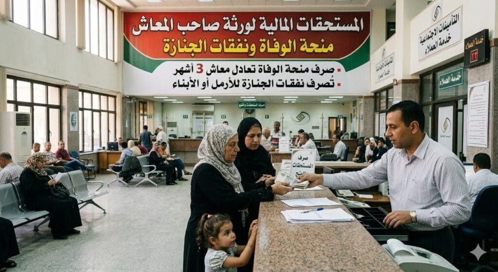 دعم جديد لورثة المعاشات.. التأمينات تصرف مستحقات تمتد لـ3 أشهر بعد الوفاة